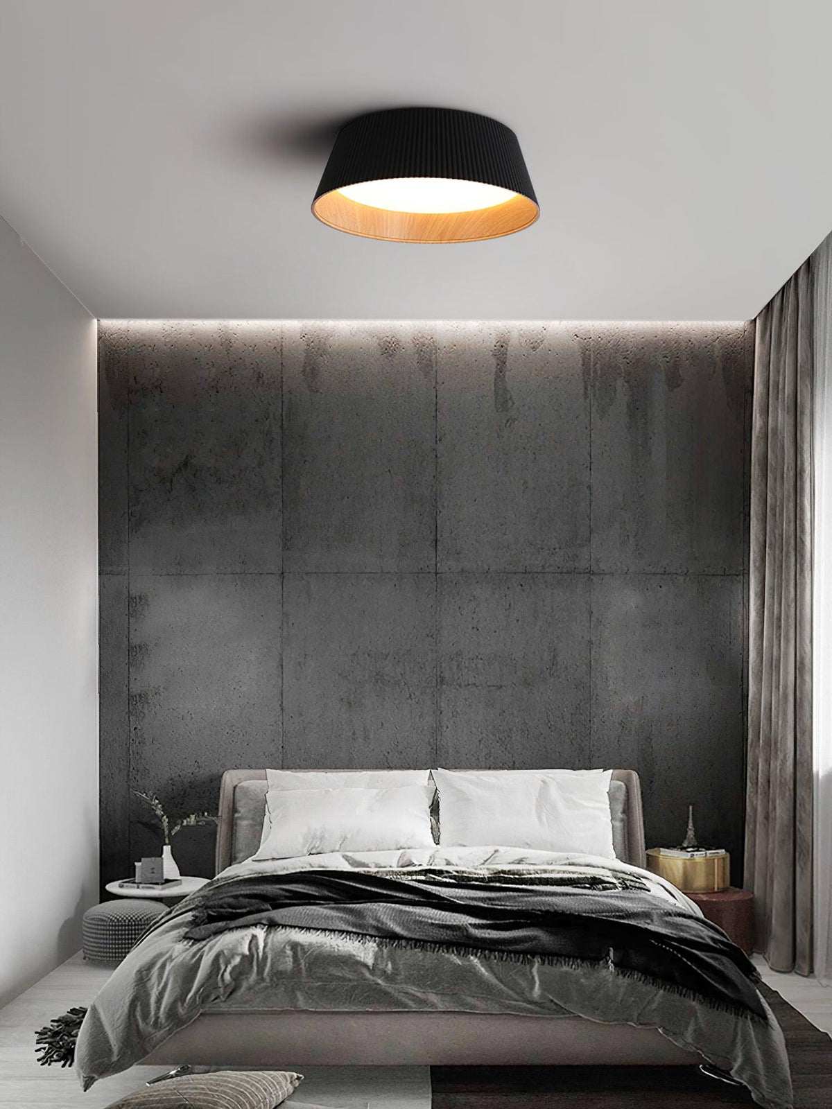 Folio Ribbed Ceiling Light