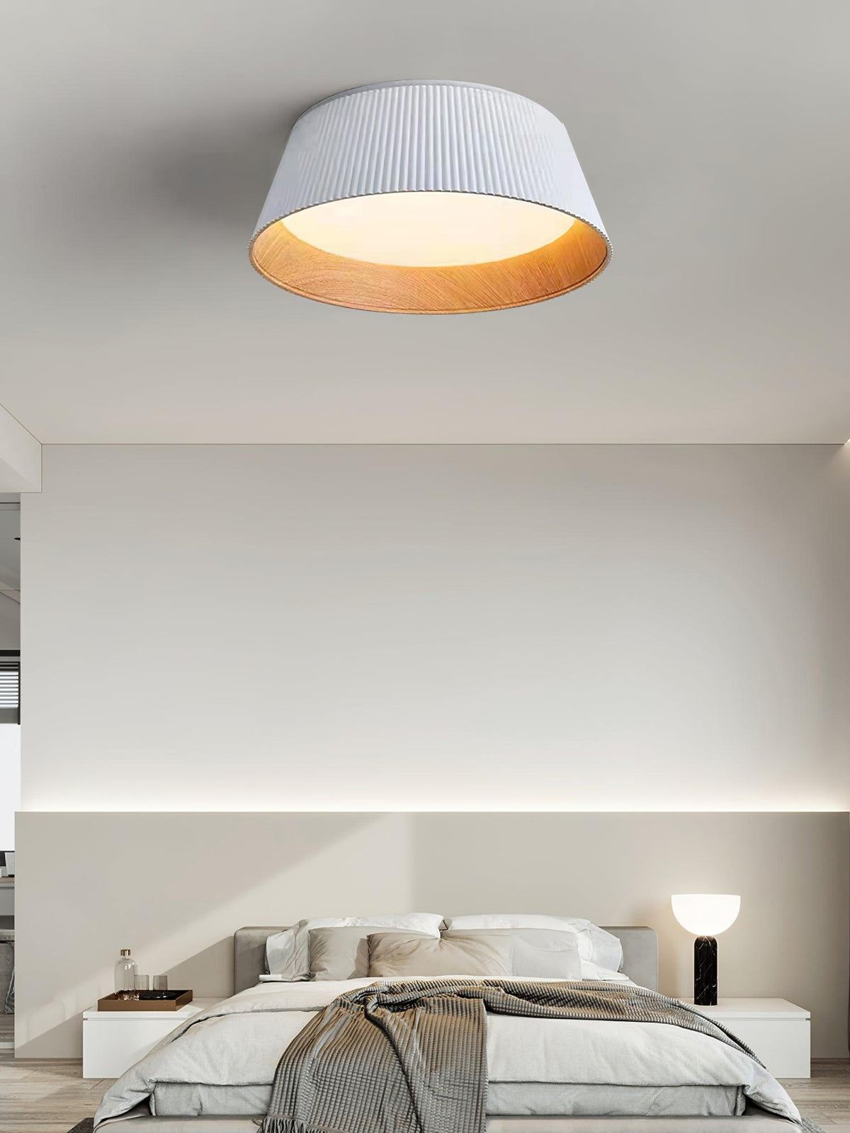 Folio Ribbed Ceiling Light