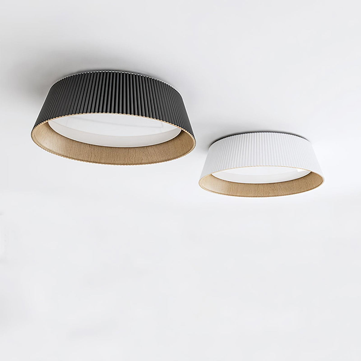 Folio Ribbed Ceiling Light