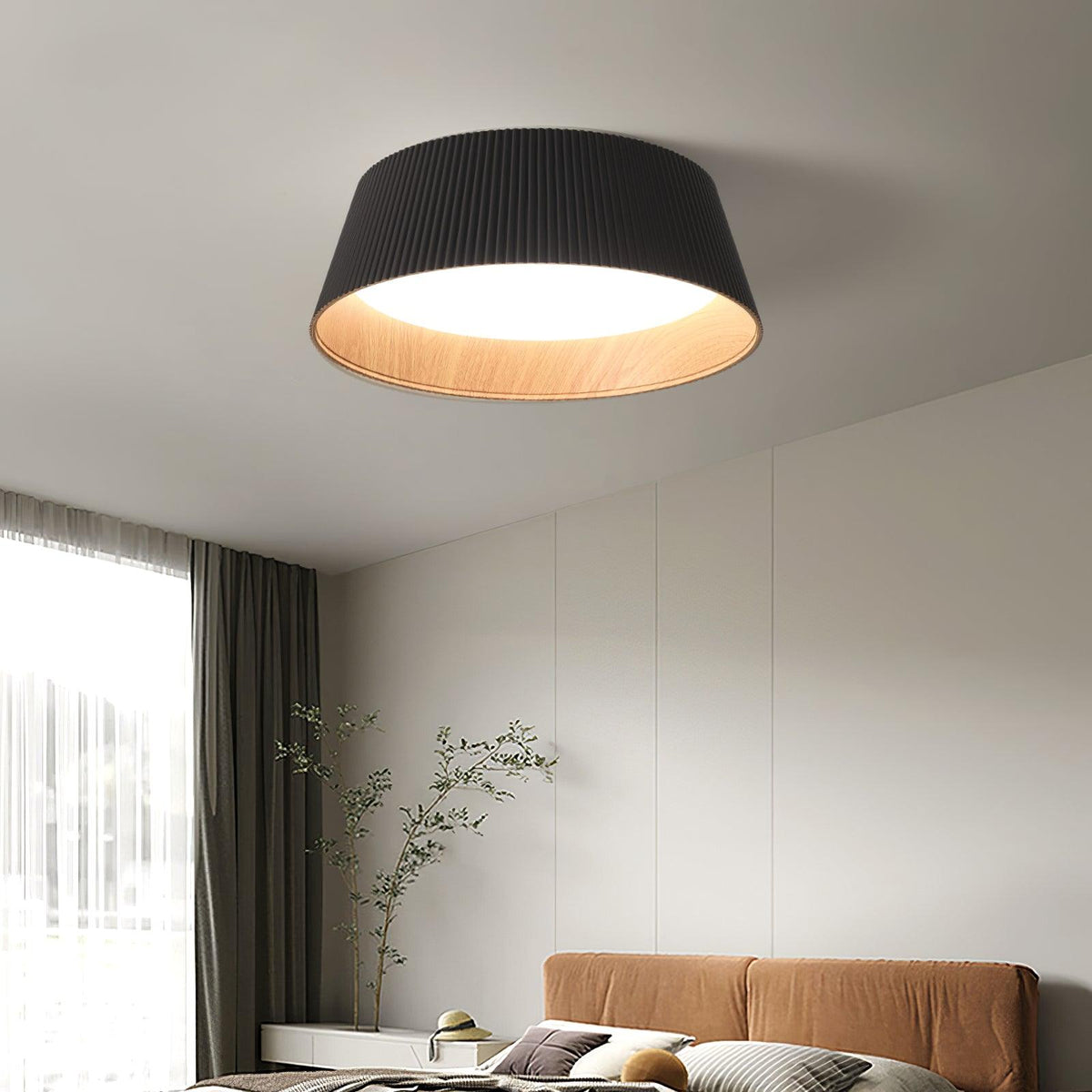 Folio Ribbed Ceiling Light