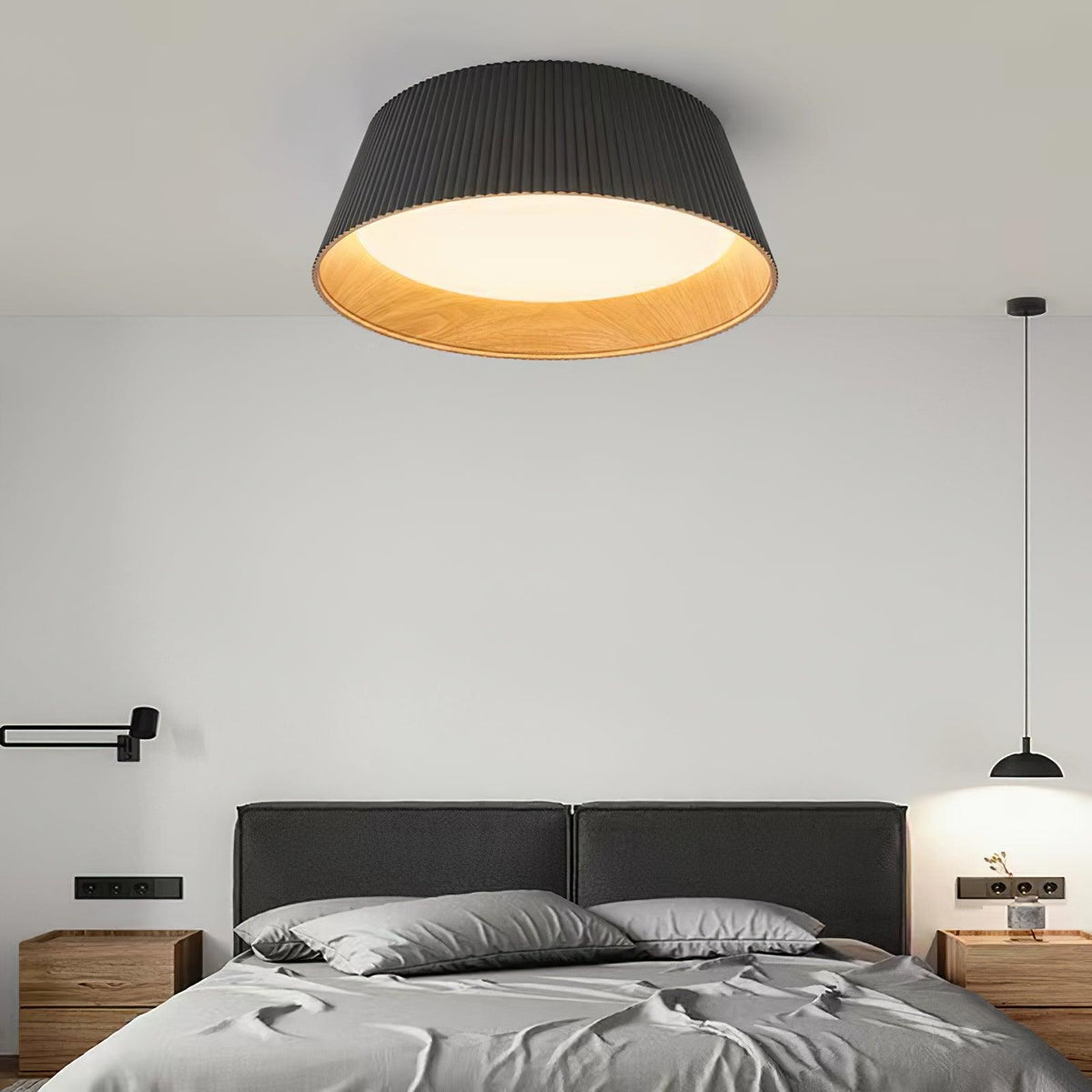 Folio Ribbed Ceiling Light