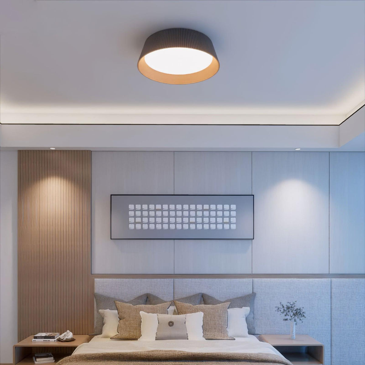 Folio Ribbed Ceiling Light