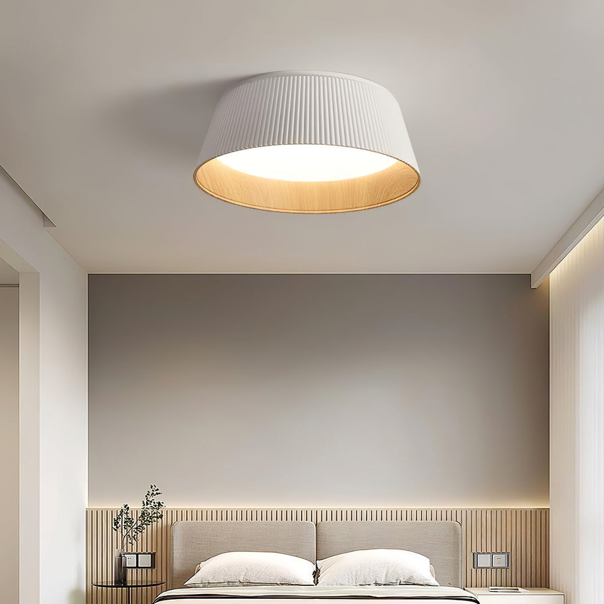 Folio Ribbed Ceiling Light