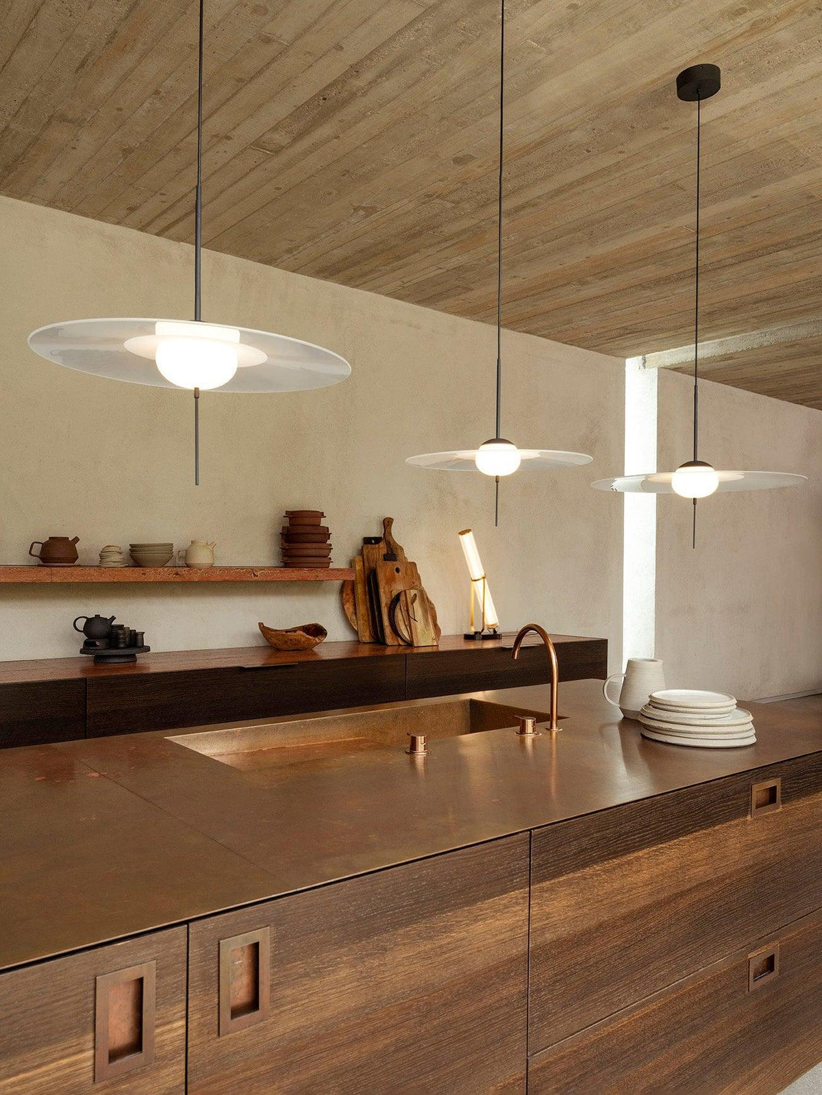 Fine Disc Pendant Light
