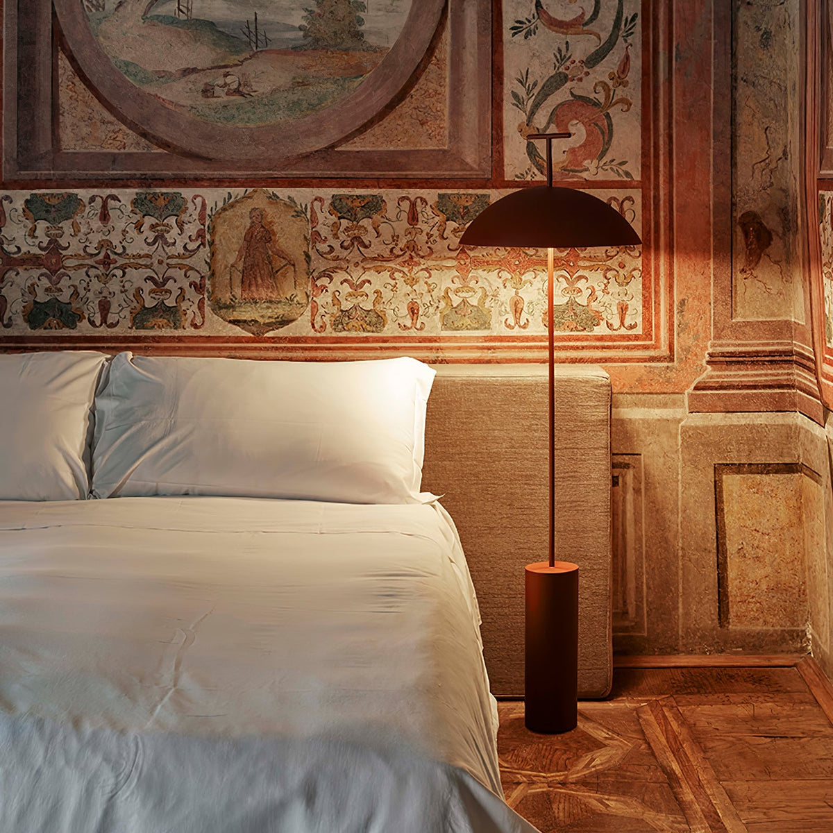 Obsidian Dome Floor Lamp