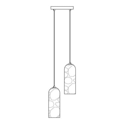 Vein Capsule Pendant Light