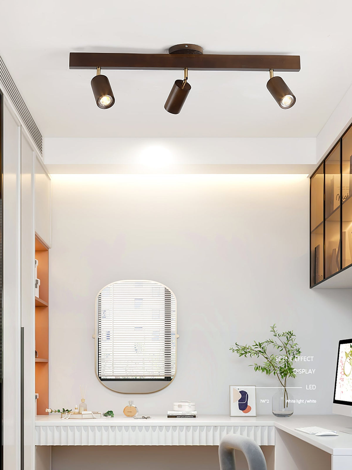 Branch Rail Ceiling Light