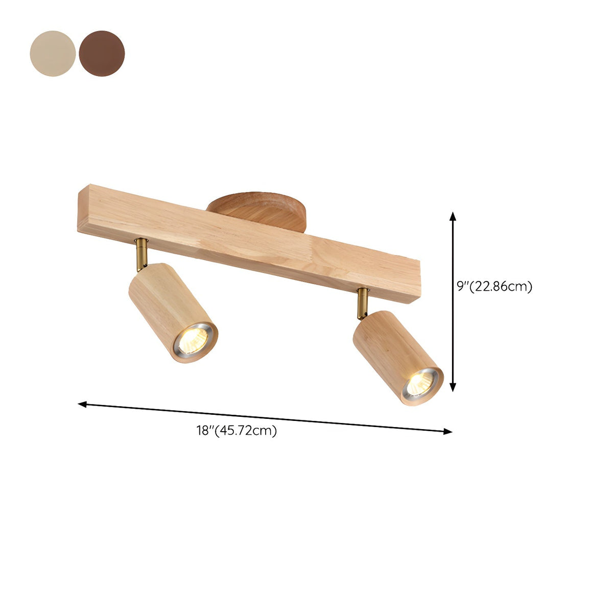 Branch Rail Ceiling Light