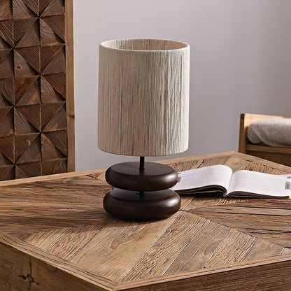 Loop Timber Table Lamp