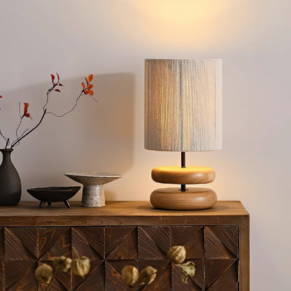 Loop Timber Table Lamp