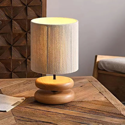Loop Timber Table Lamp