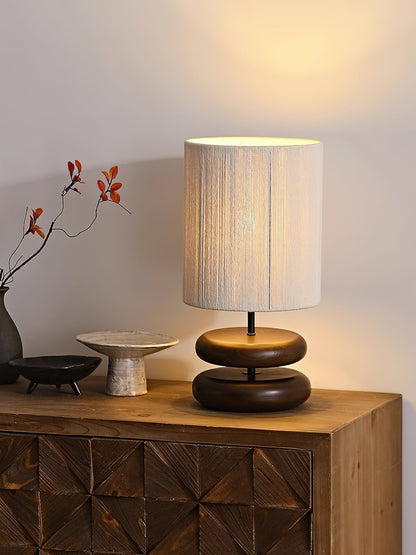 Loop Timber Table Lamp