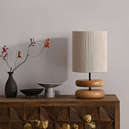 Loop Timber Table Lamp