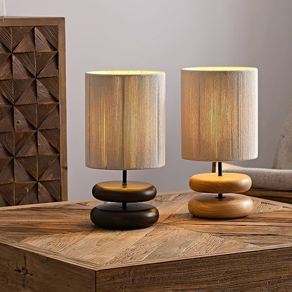 Loop Timber Table Lamp