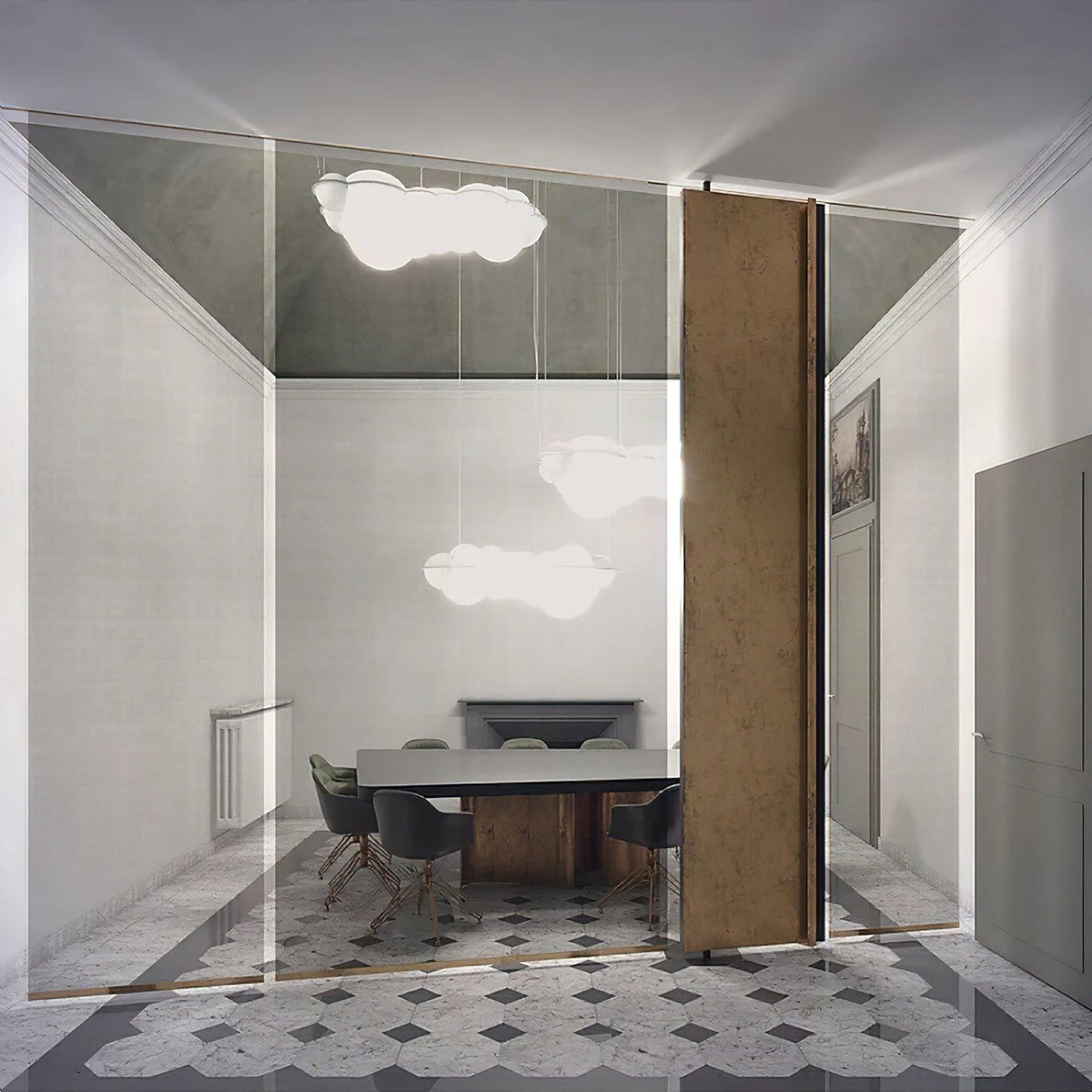 Cloud Linear Pendant Light
