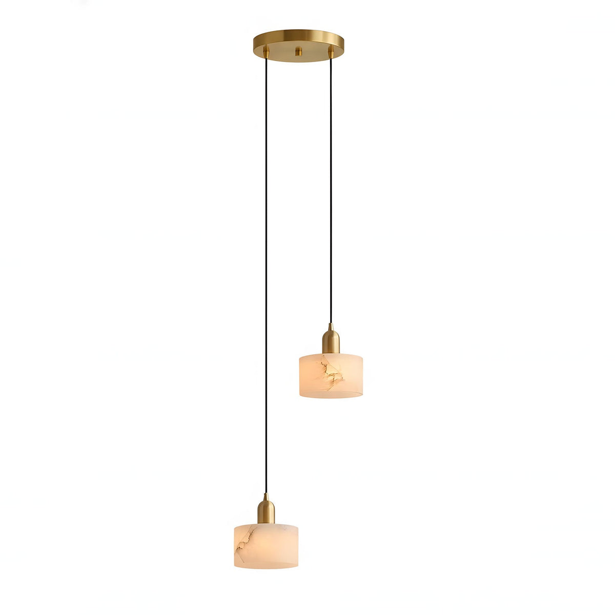 Vein Drum Pendant Light