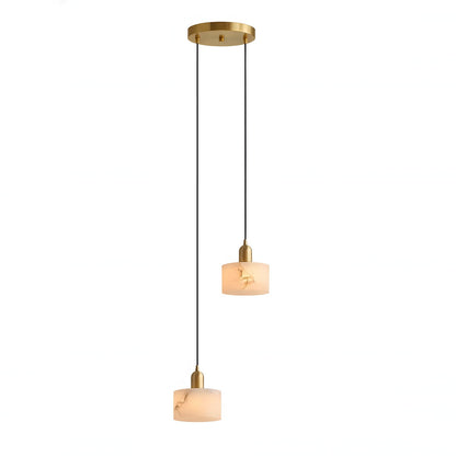 Vein Drum Pendant Light