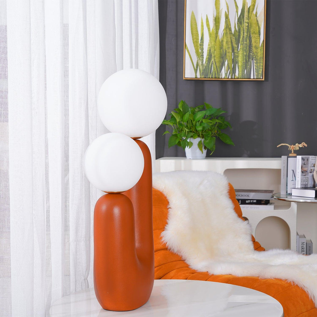 Fork Globe Table Lamp