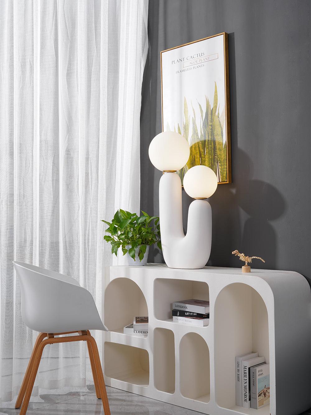 Fork Globe Table Lamp