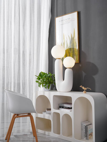 Fork Globe Table Lamp
