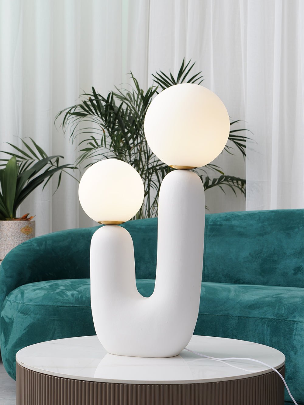 Fork Globe Table Lamp