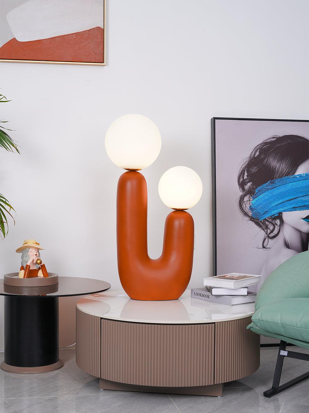 Fork Globe Table Lamp