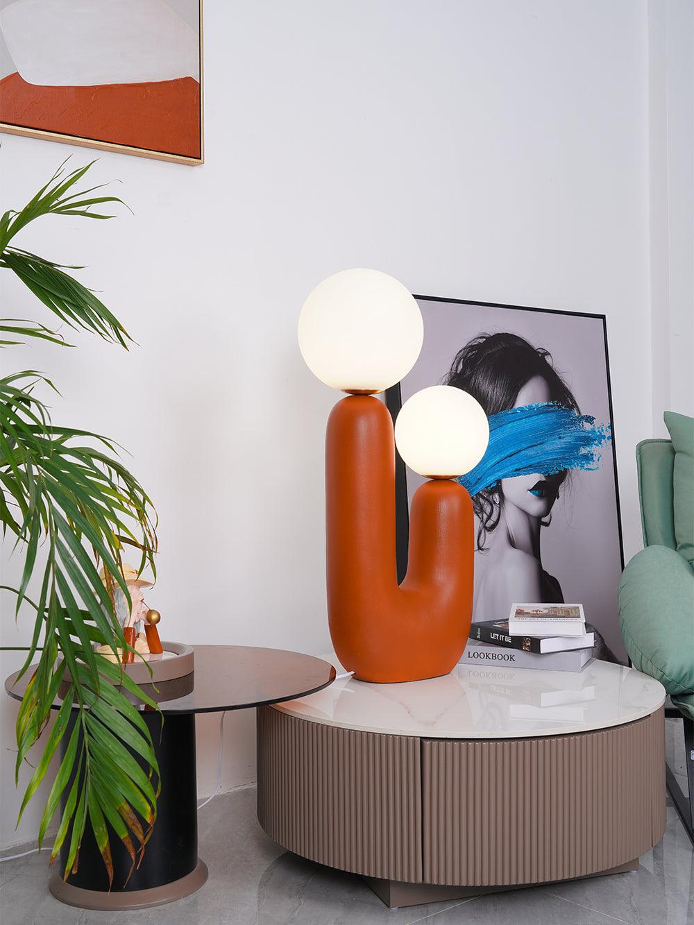 Fork Globe Table Lamp