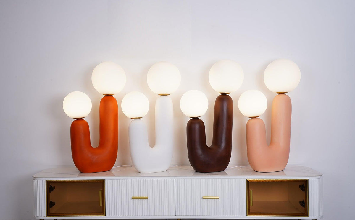 Fork Globe Table Lamp