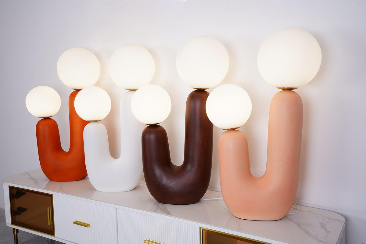 Fork Globe Table Lamp