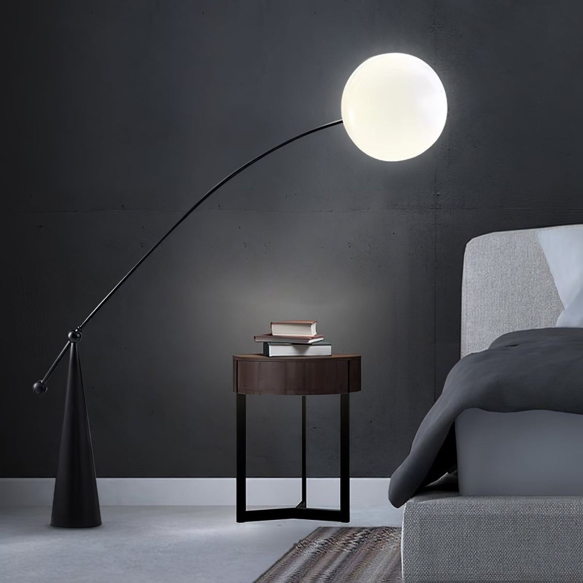 Reach Globe Floor Lamp
