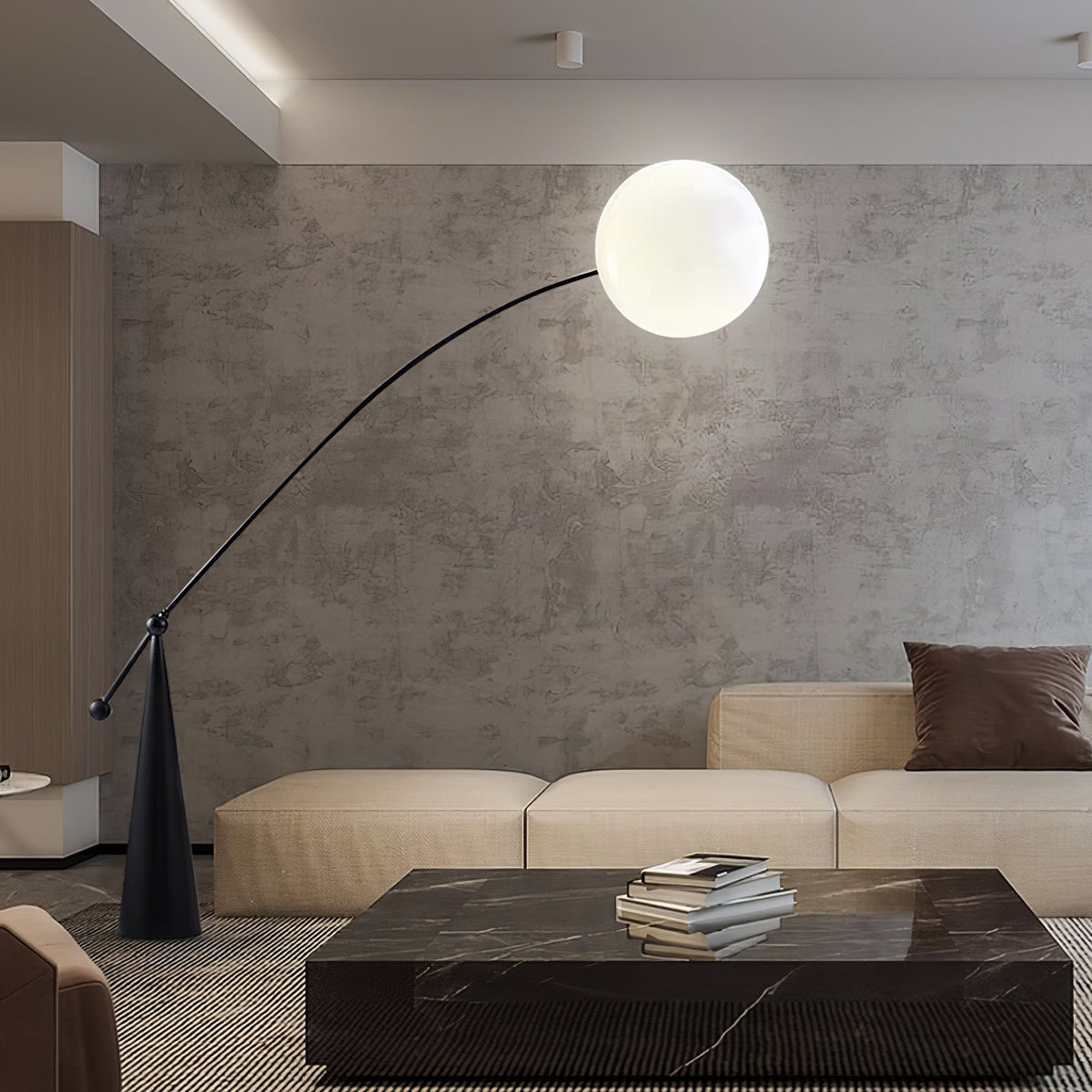 Reach Globe Floor Lamp