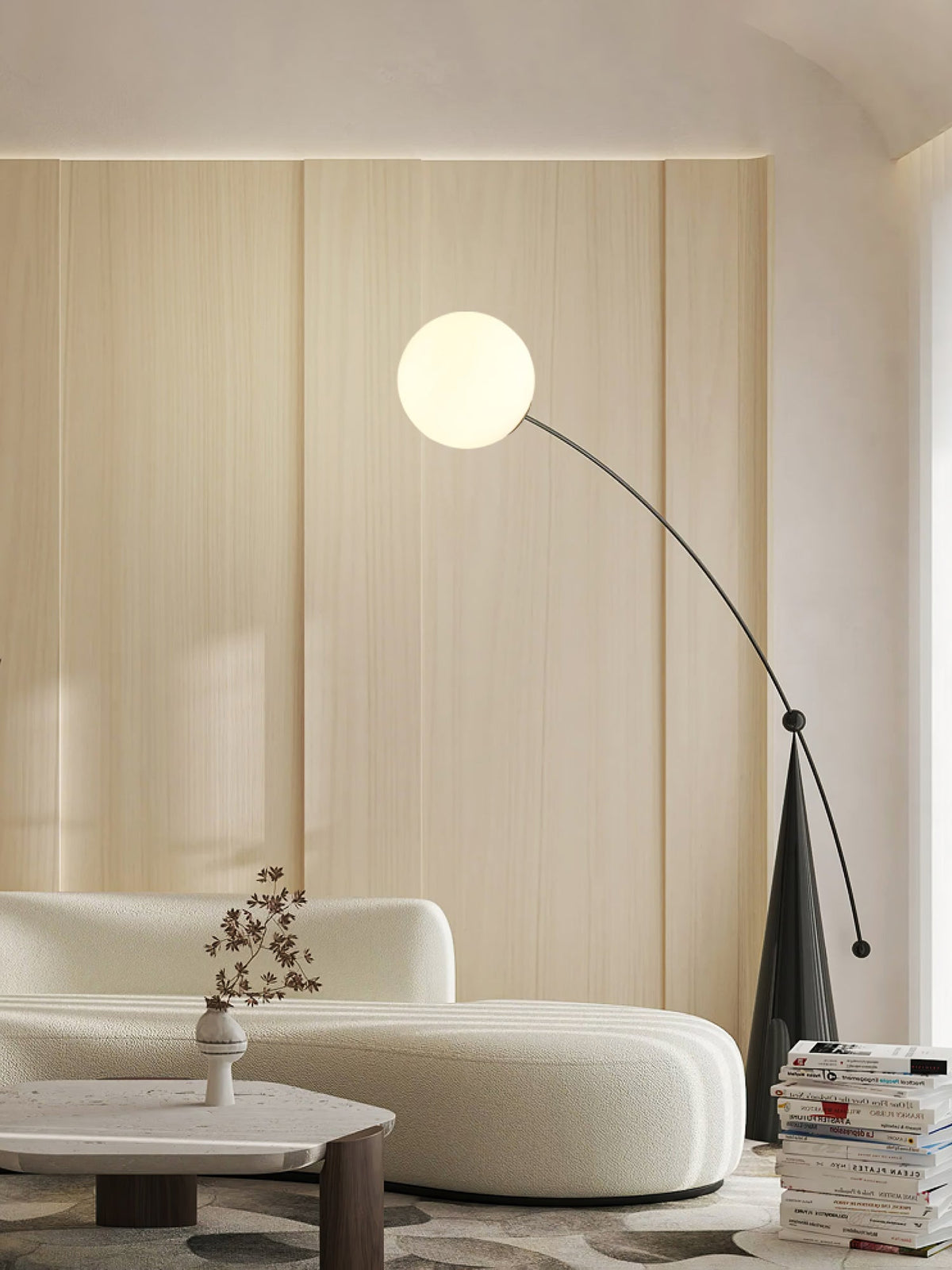 Reach Globe Floor Lamp