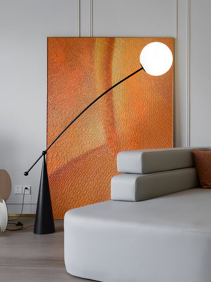 Reach Globe Floor Lamp