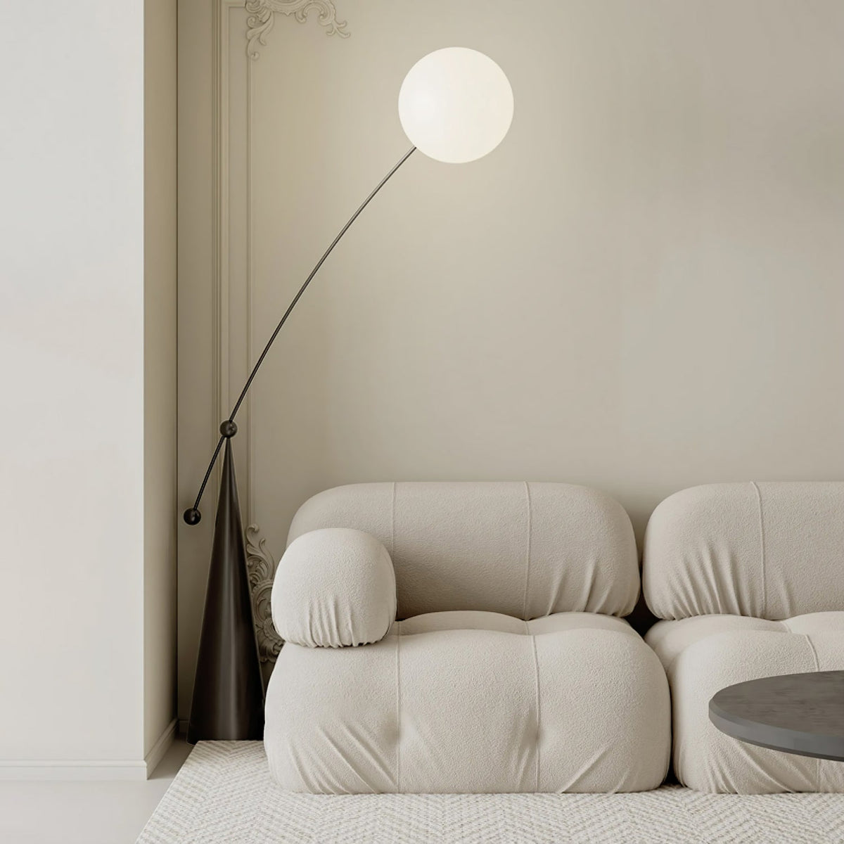 Reach Globe Floor Lamp