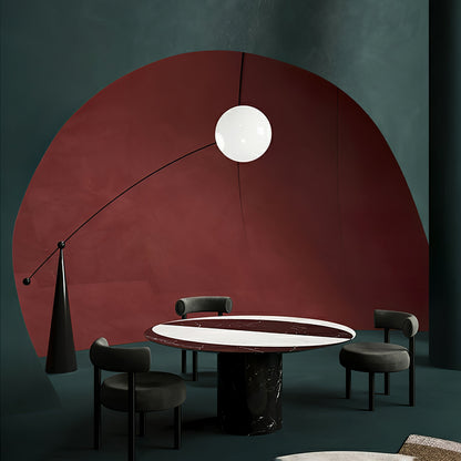 Reach Globe Floor Lamp