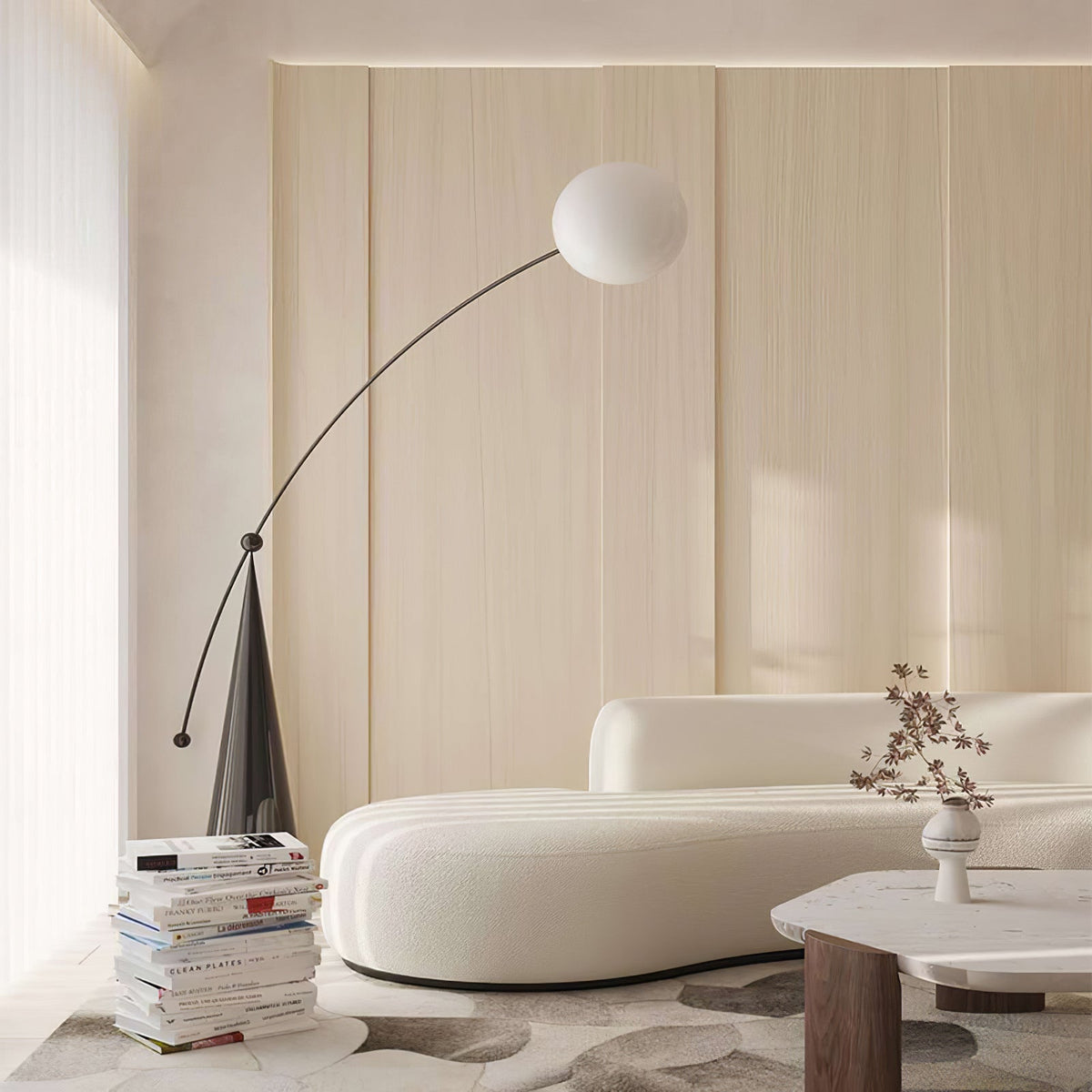Reach Globe Floor Lamp