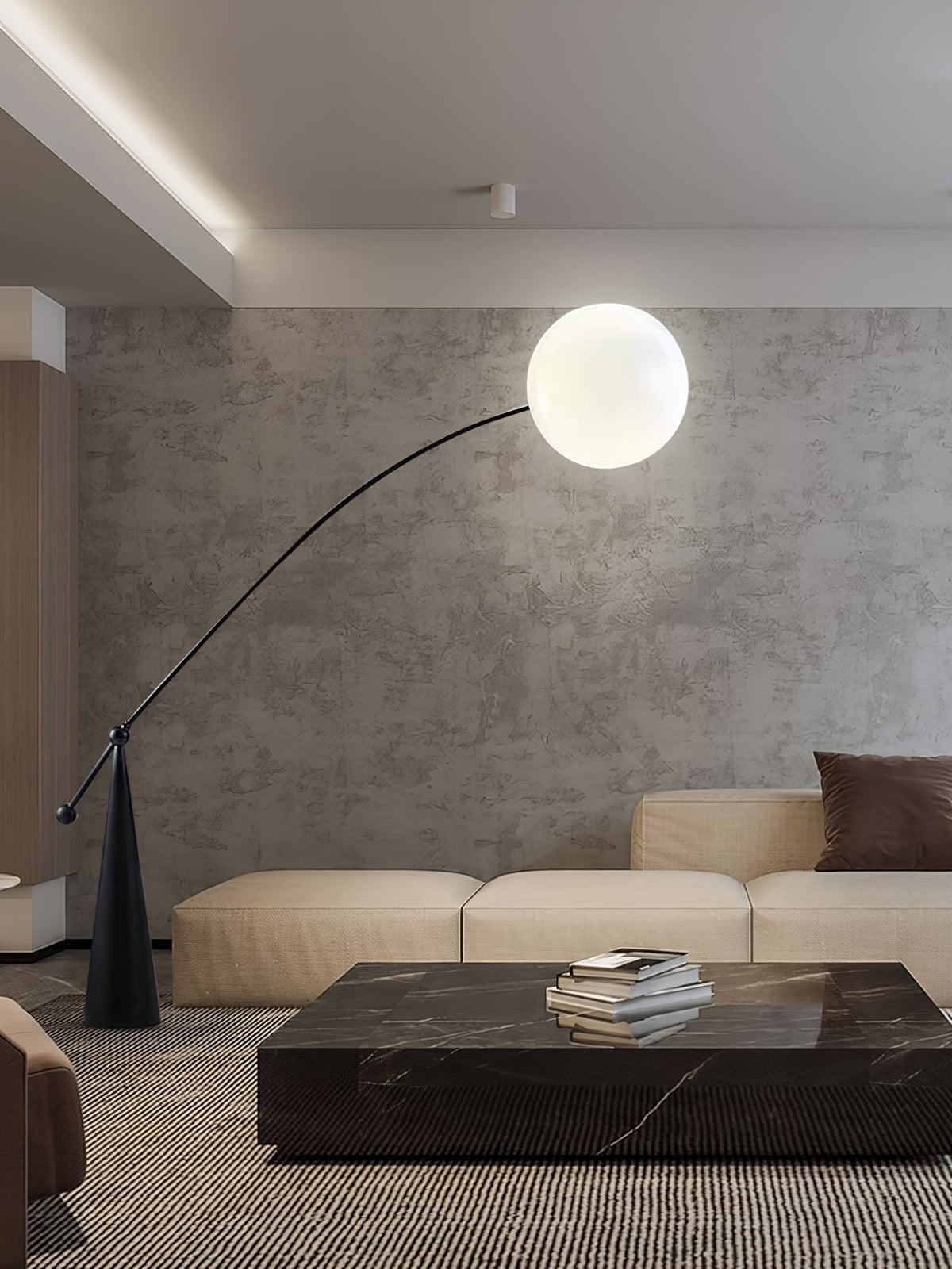 Reach Globe Floor Lamp