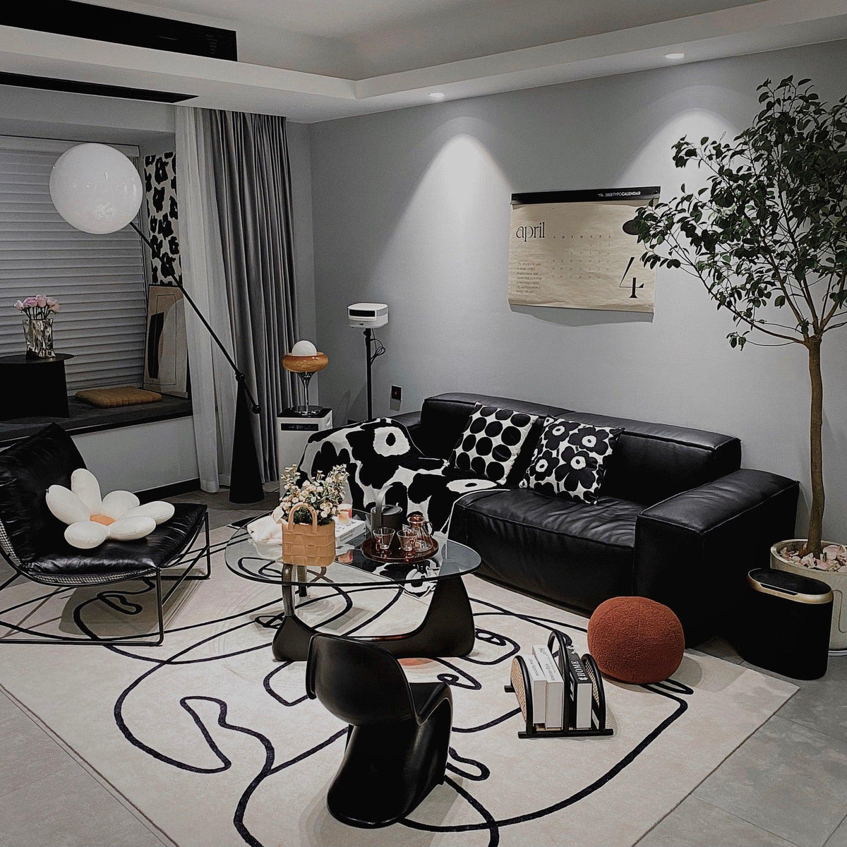 Reach Globe Floor Lamp