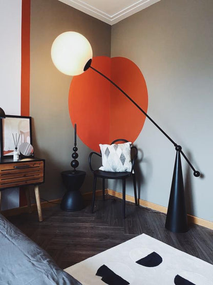 Reach Globe Floor Lamp