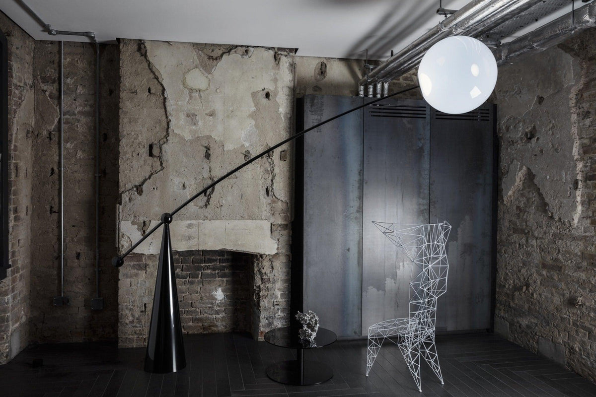 Reach Globe Floor Lamp