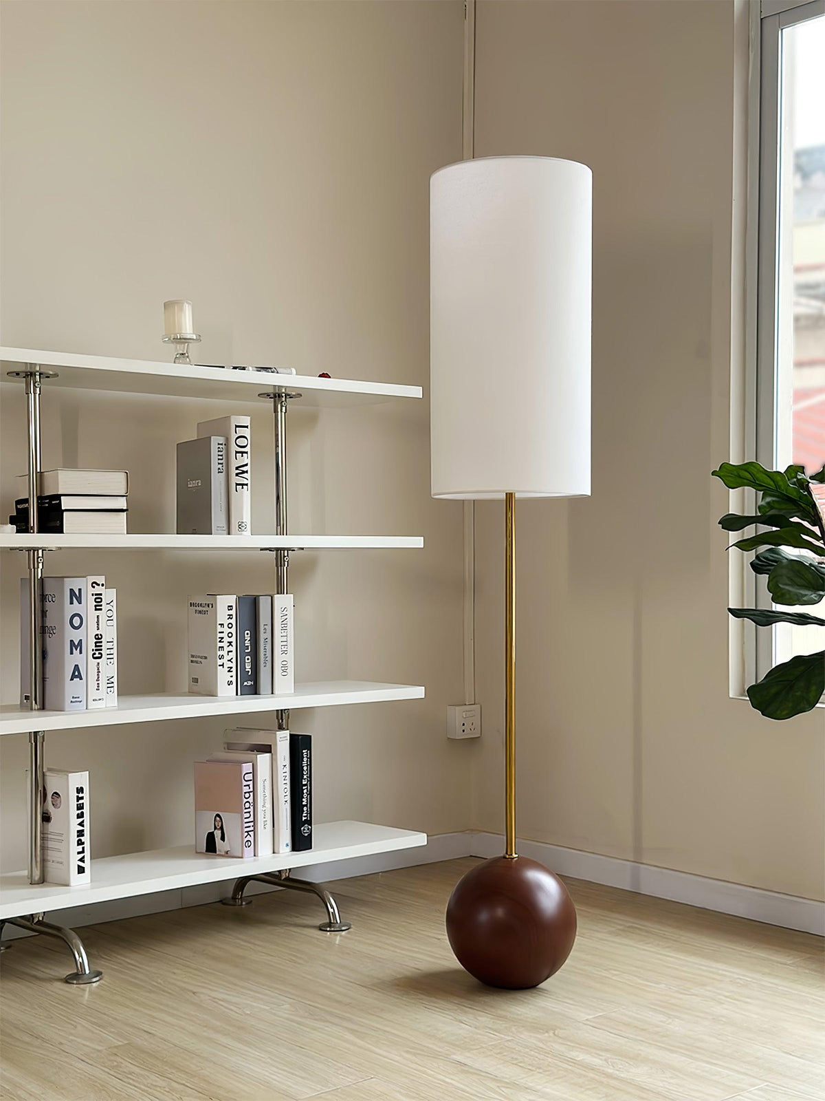 Anchor Sphere Floor Lamp