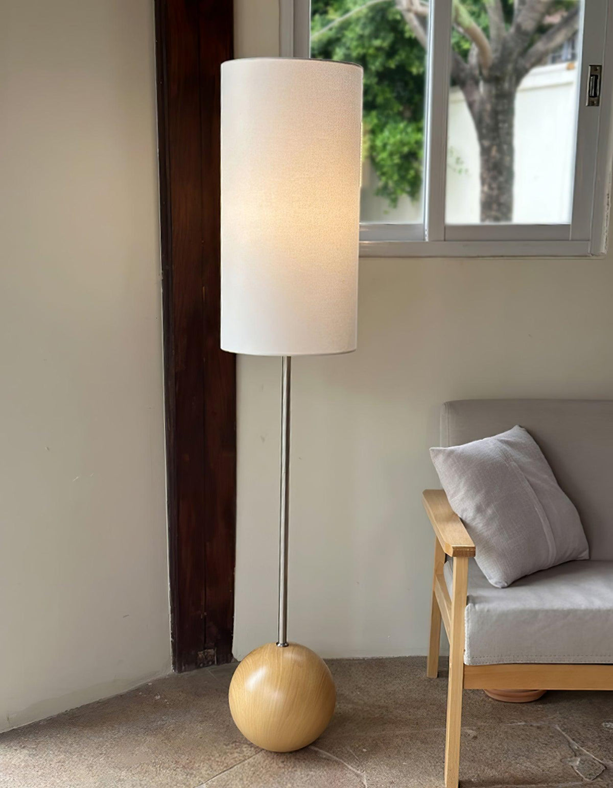 Anchor Sphere Floor Lamp