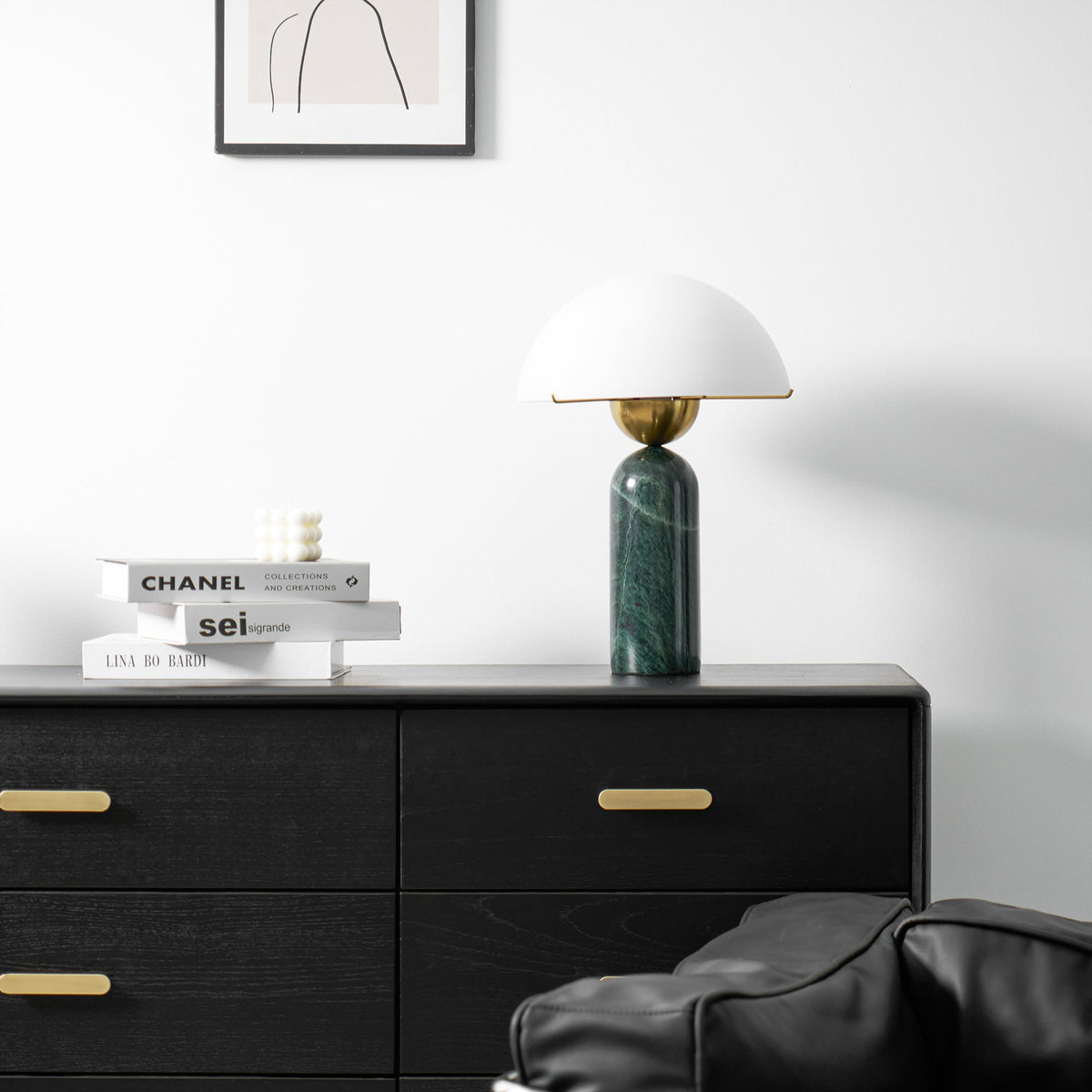 Pale Arc Table Lamp