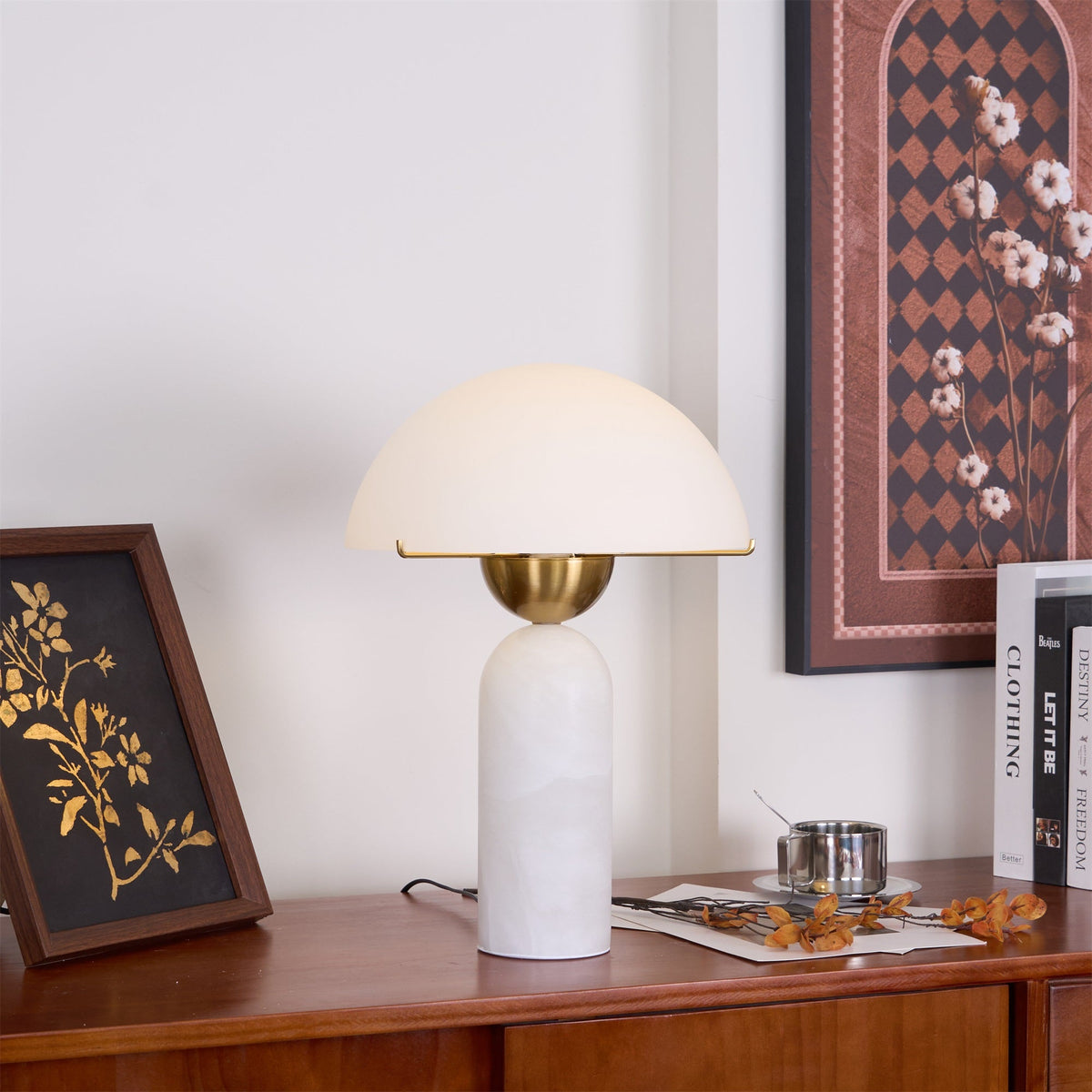 Pale Arc Table Lamp