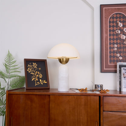 Pale Arc Table Lamp