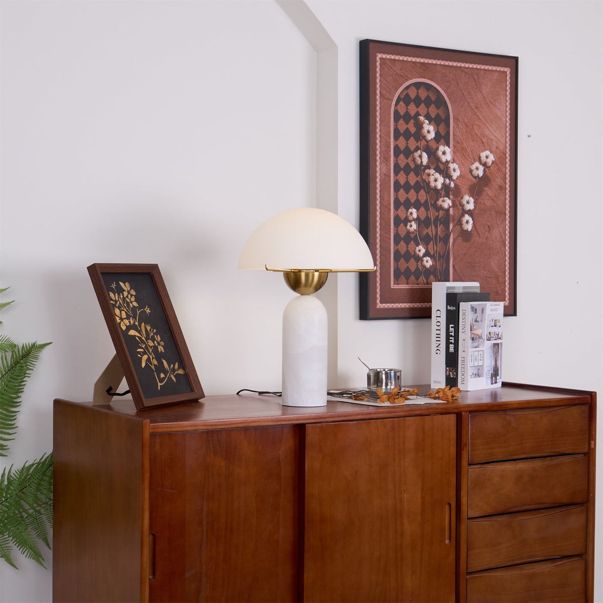 Pale Arc Table Lamp