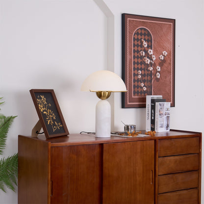 Pale Arc Table Lamp