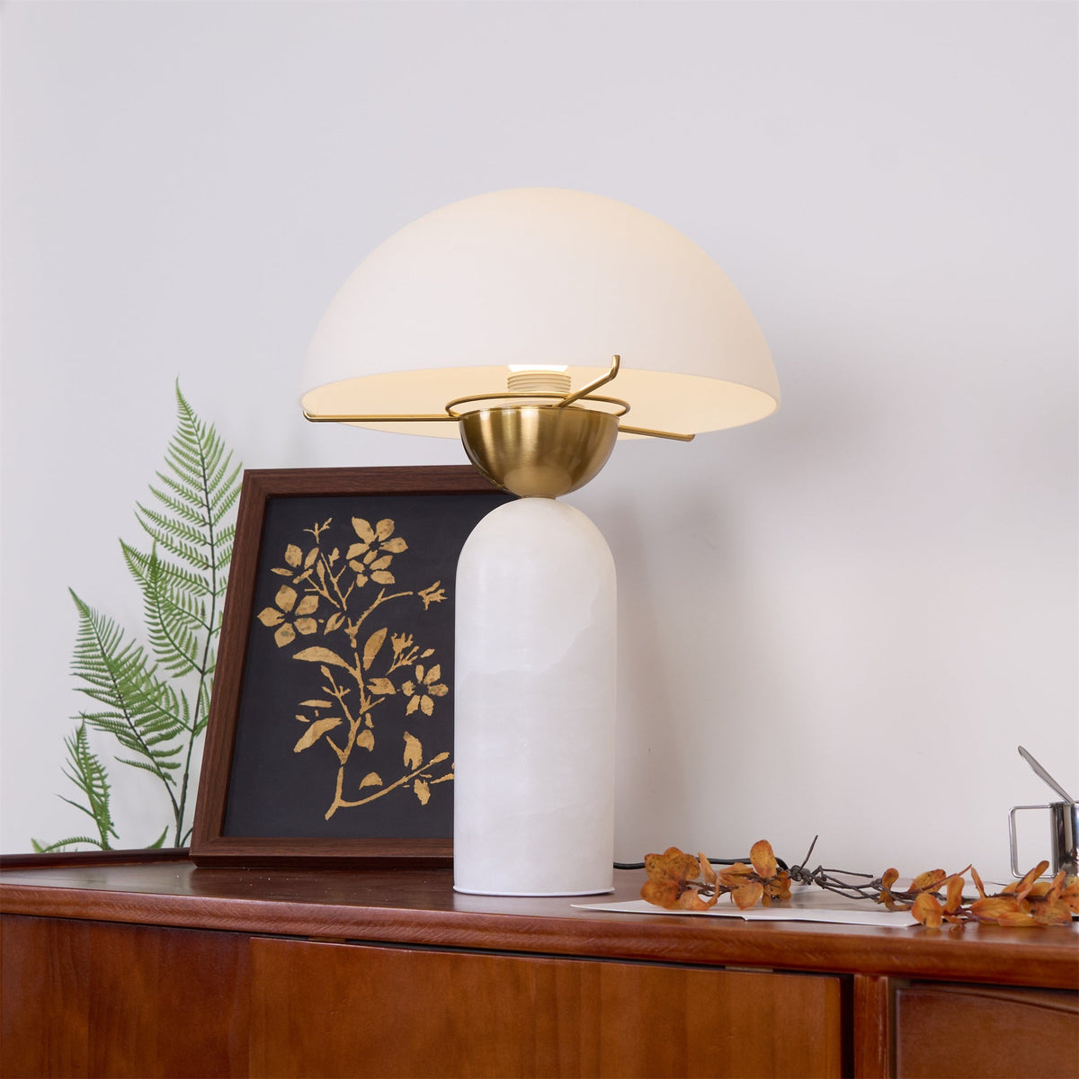 Pale Arc Table Lamp