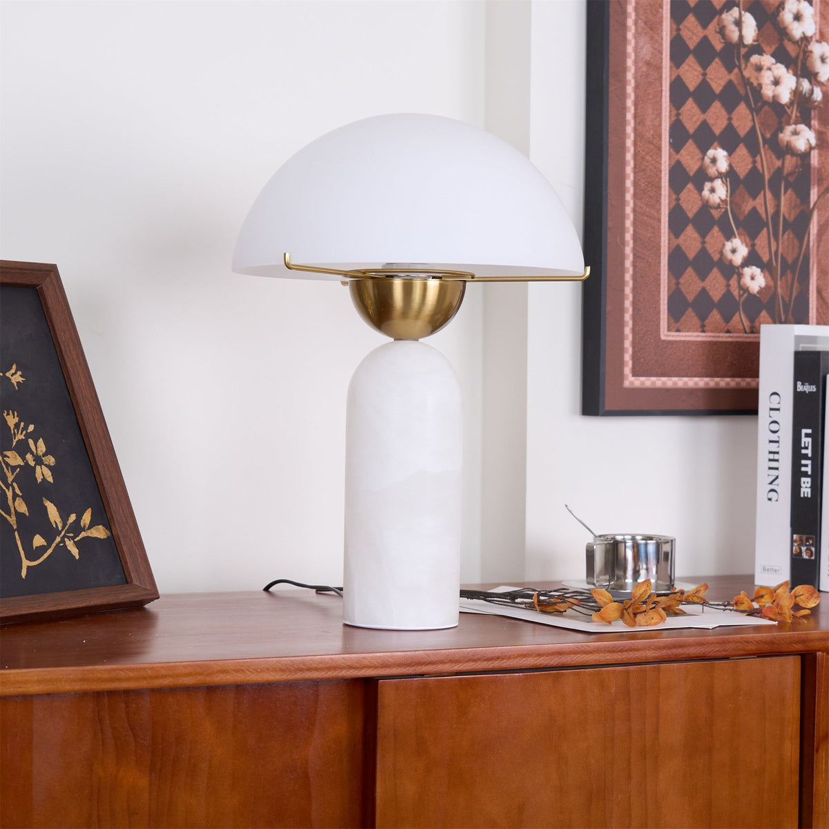 Pale Arc Table Lamp