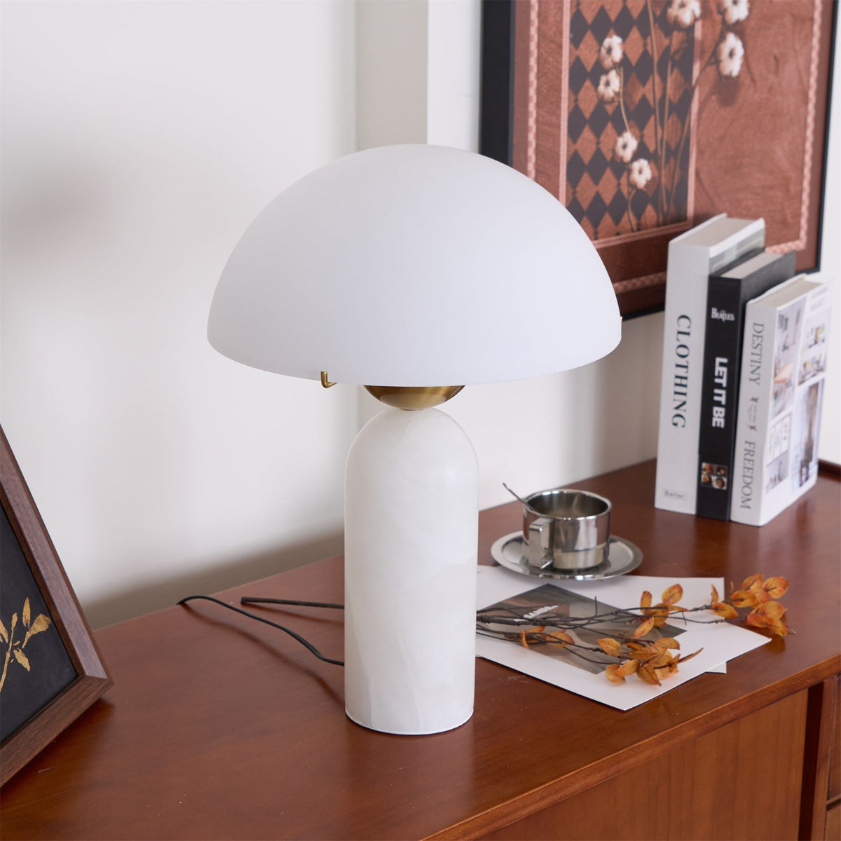 Pale Arc Table Lamp